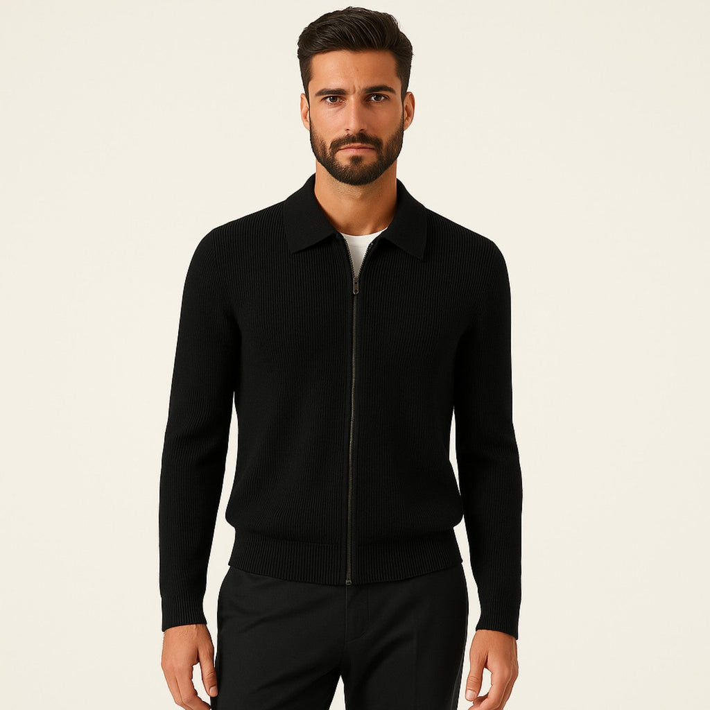 The Oxford Wool Turtleneck Vest