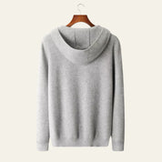 The Lucerne Merino Wool Zipper Hoodie