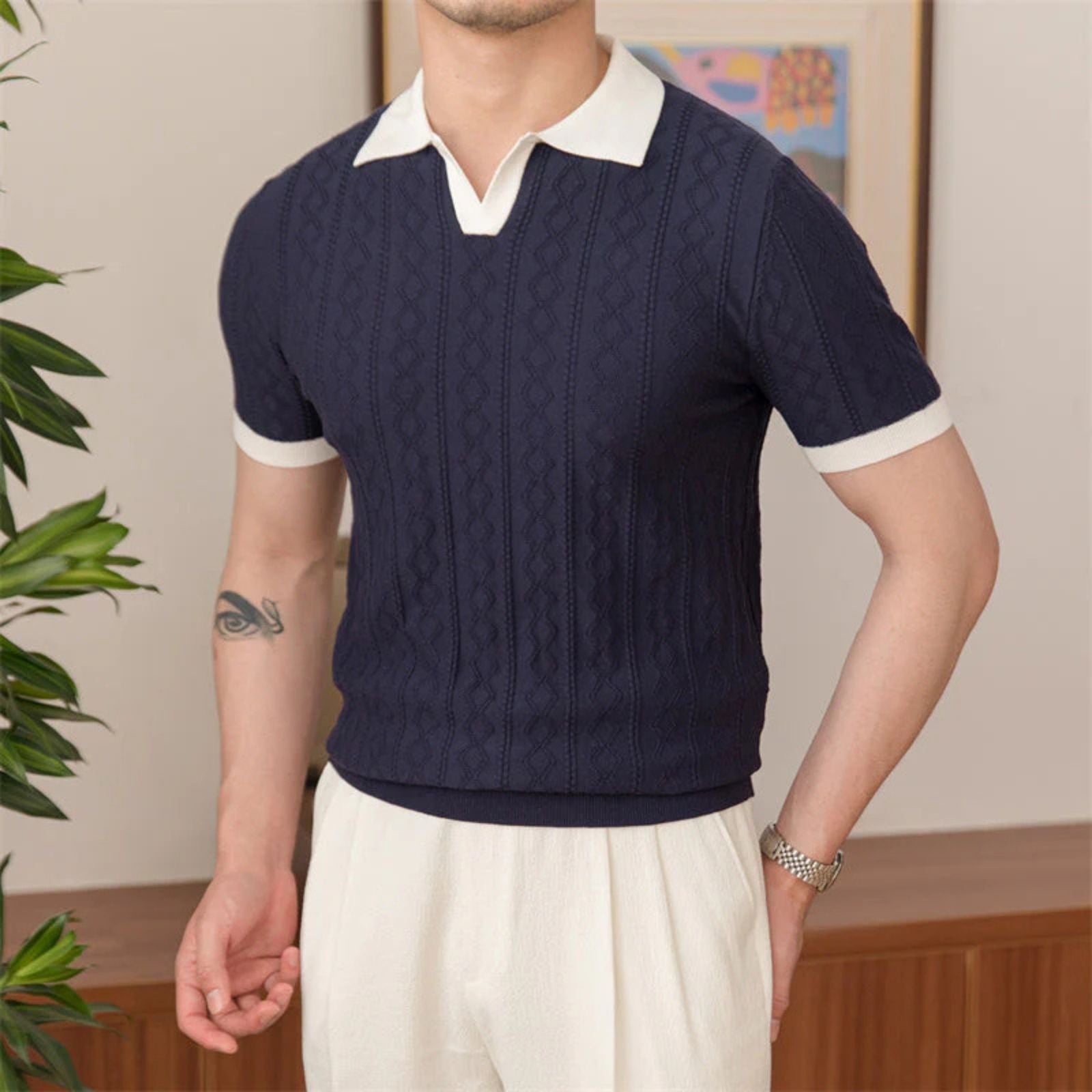 The Mont Mart Knitted Polo