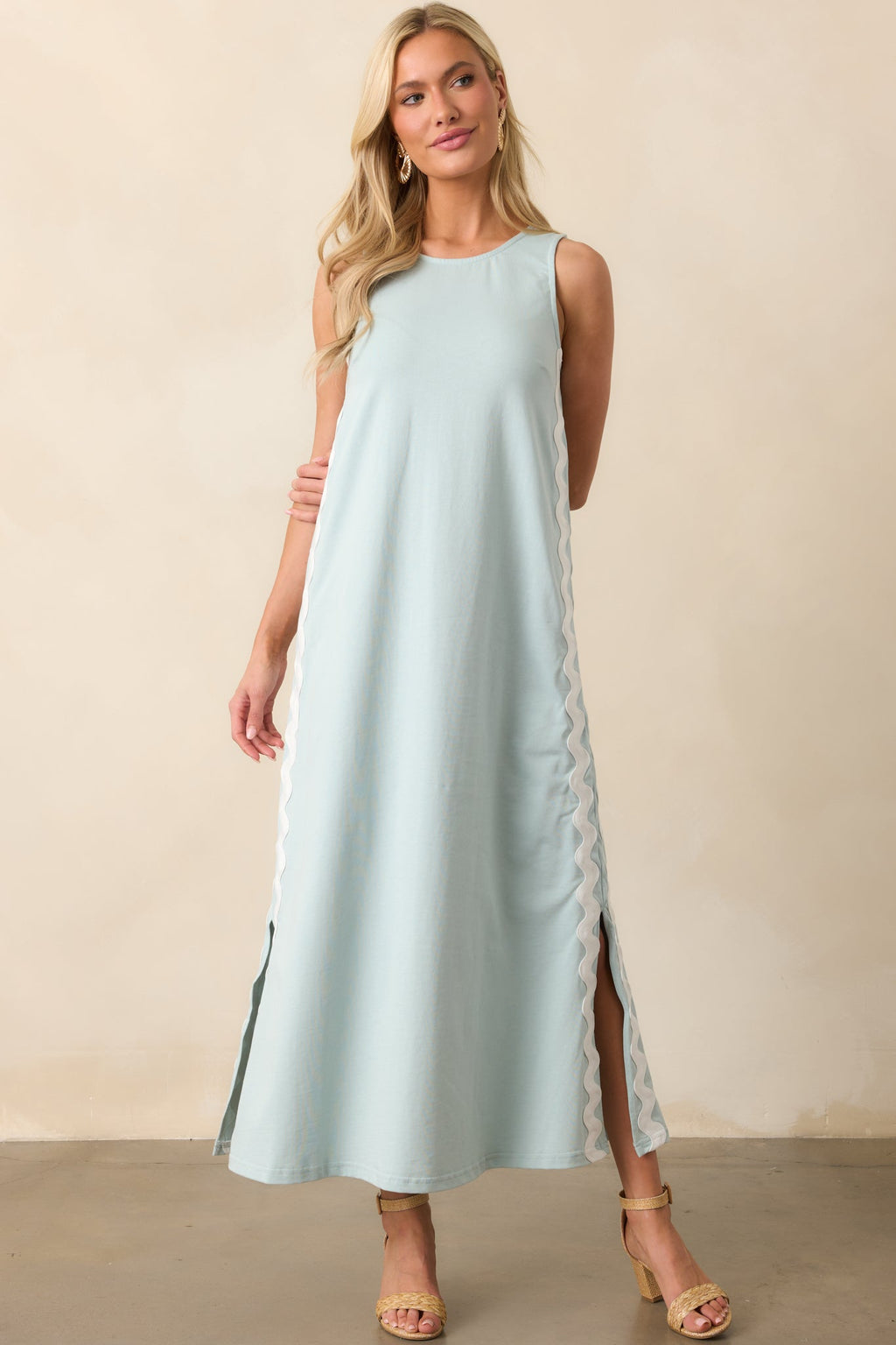 Dawn Ancient Waters Cotton Maxi Dress