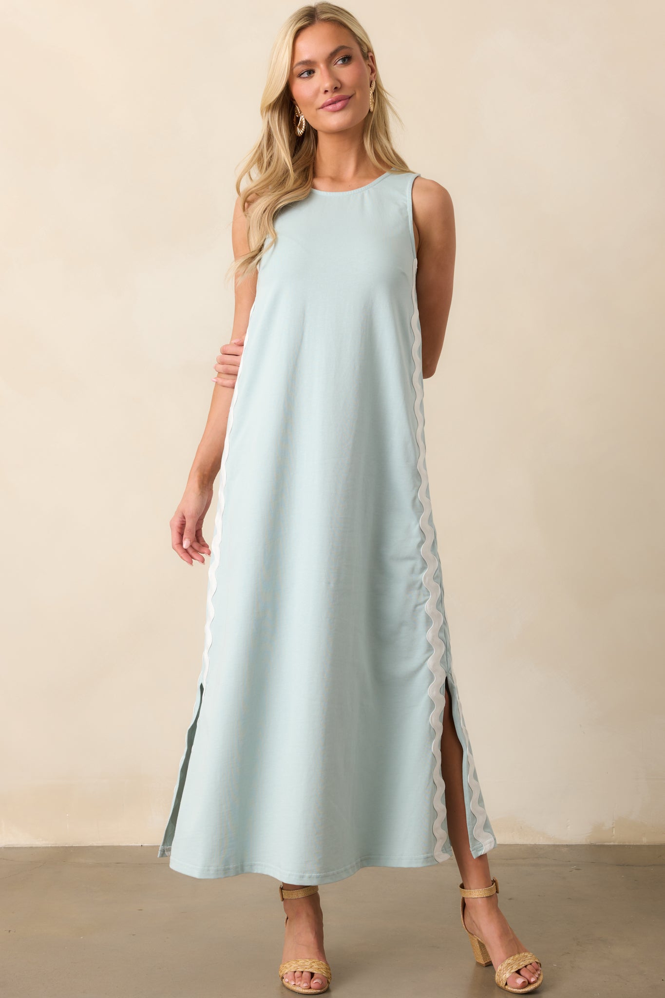 Dawn Ancient Waters Cotton Maxi Dress