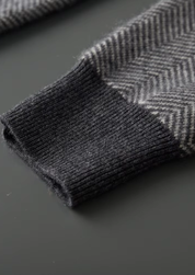 100% MERINO WOOL PATTERNED SET