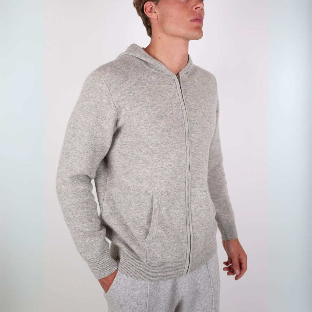 The Geneva Merino Wool Zip-Up Comfort Set