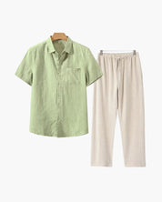 Old Money Linen Combo (Shortsleeve) VIP