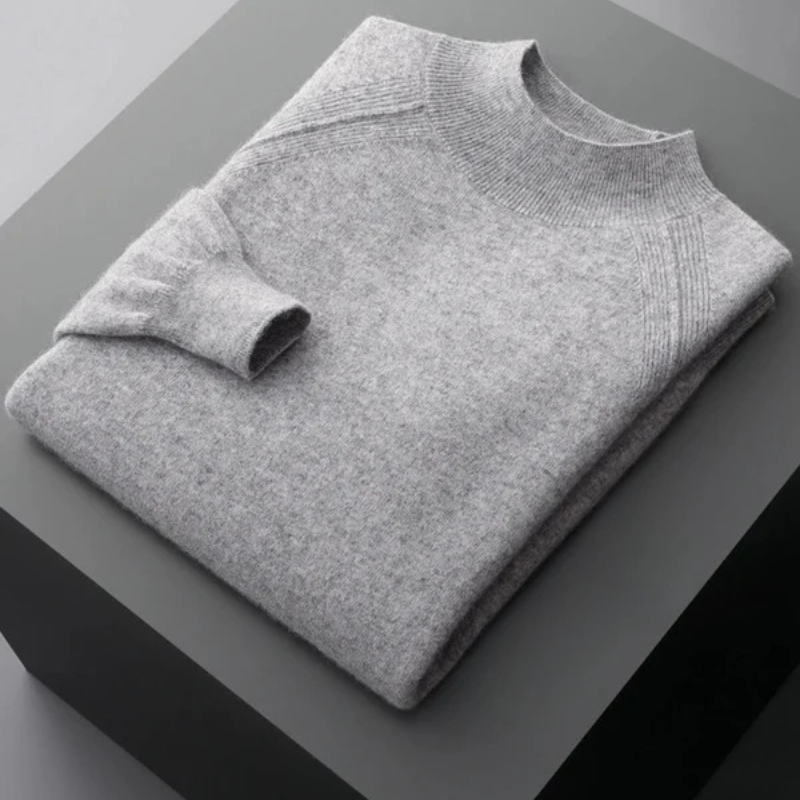 The Zurich Merino Mockneck
