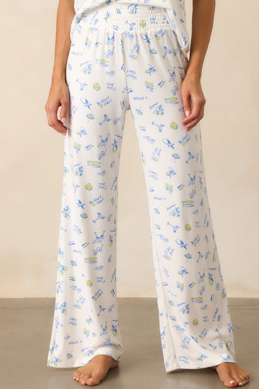 Z Supply White Dawn Ciao Bella Pant