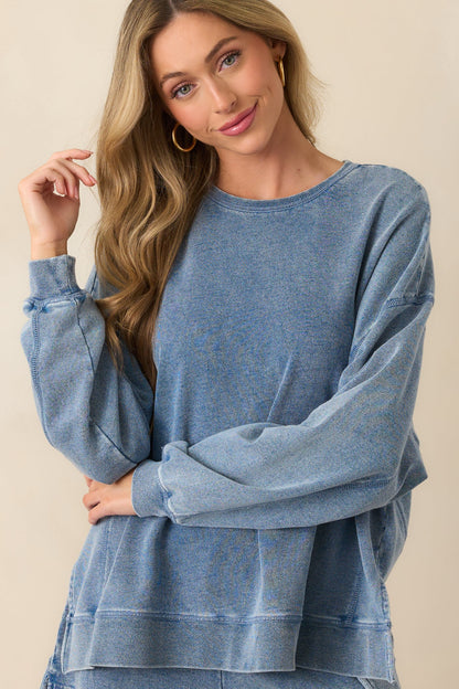 Z Supply Knit Denim Medium Indigo Modern Weekender