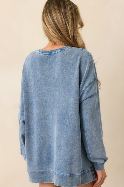Z Supply Knit Denim Medium Indigo Modern Weekender