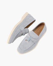 Old Money Suede Lady Loafers