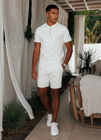 Gym King Portals Texture Short - Cream