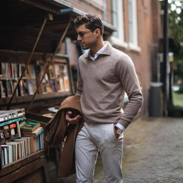 The Verona Longsleeved Knit Polo