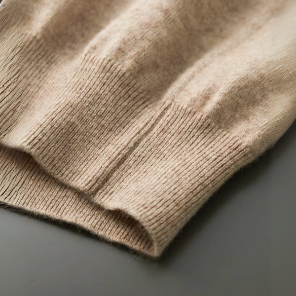 The Amalfi Merino Wool V-Neck Sweater