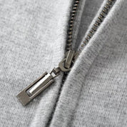The Lucerne Merino Wool Zipper Hoodie