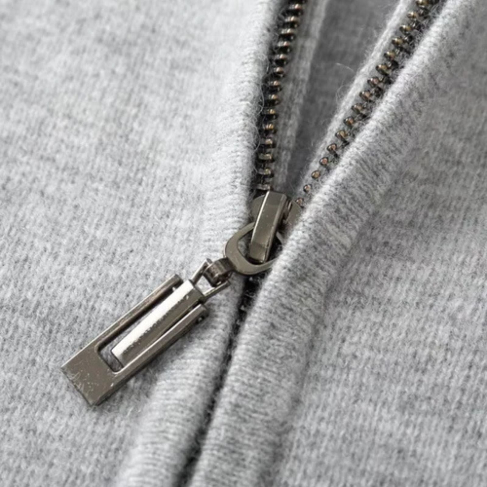 The Lucerne Merino Wool Zipper Hoodie