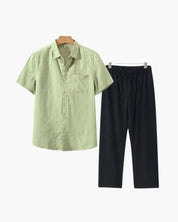 Old Money Linen Combo (Shortsleeve) VIP