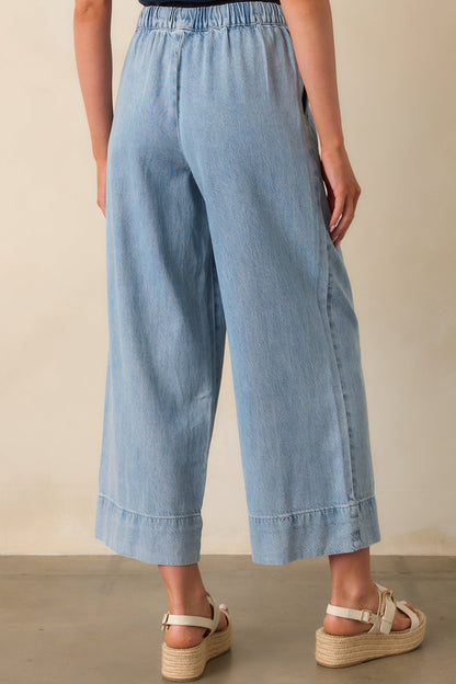 Z Supply Light Wash Cotton Weston Luxe Soft Denim Pants