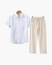 Old Money Linen Combo (Shortsleeve) VIP