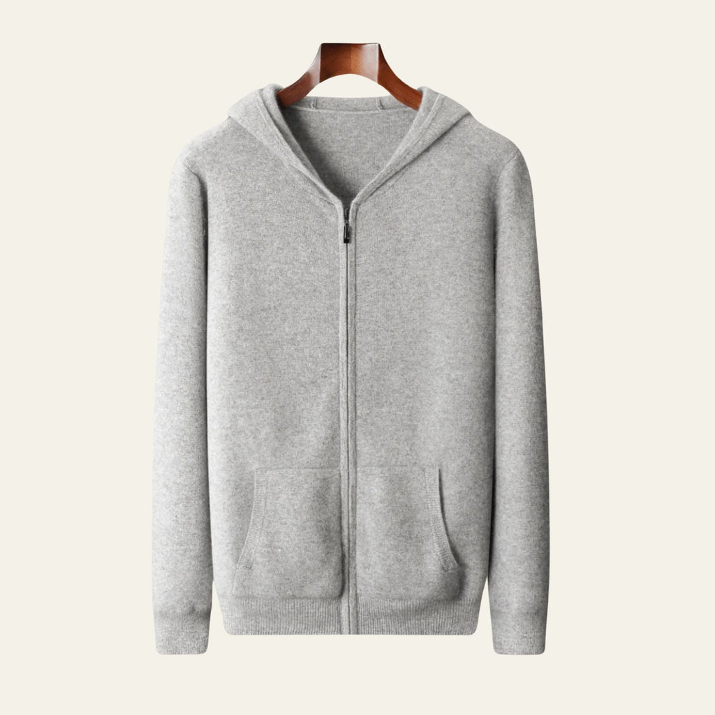 The Geneva Merino Wool Zip-Up Comfort Set