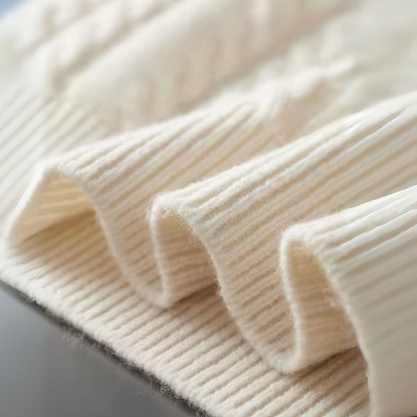 The St. Moritz Merino Wool Quarter Zip Sweater