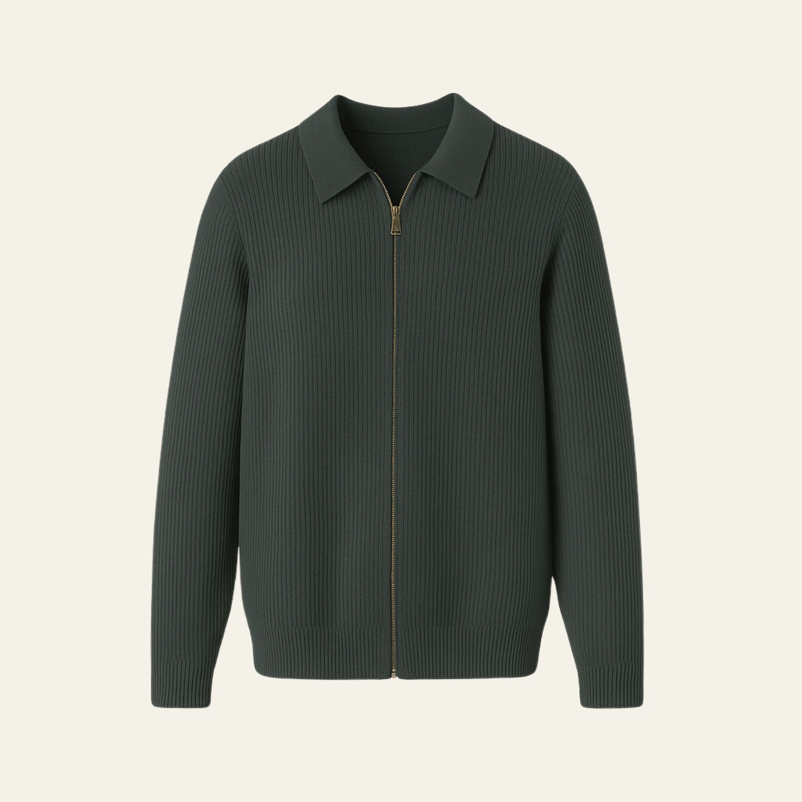 The Oxford Wool Turtleneck Vest