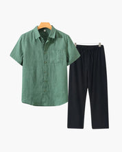 Old Money Linen Combo (Shortsleeve) VIP
