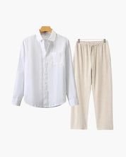 Old Money Linen Combo (Longsleeve) VIP