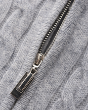 100% Cashmere Woven Half Zip