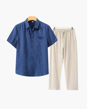 Old Money Linen Combo (Shortsleeve) VIP