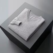 The Amalfi Merino Wool V-Neck Sweater