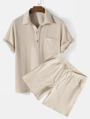 TULUM - SHORT-SLEEVED SET