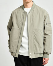 Minimalist Bomber Jacket