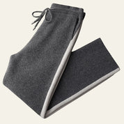 The Marseille Merino Wool Striped Straight-Leg Pant
