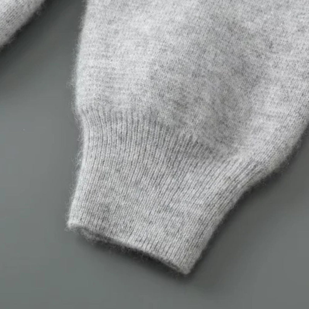 The Lucerne Merino Wool Zipper Hoodie