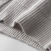 The Amalfi Wool Zipper Vest