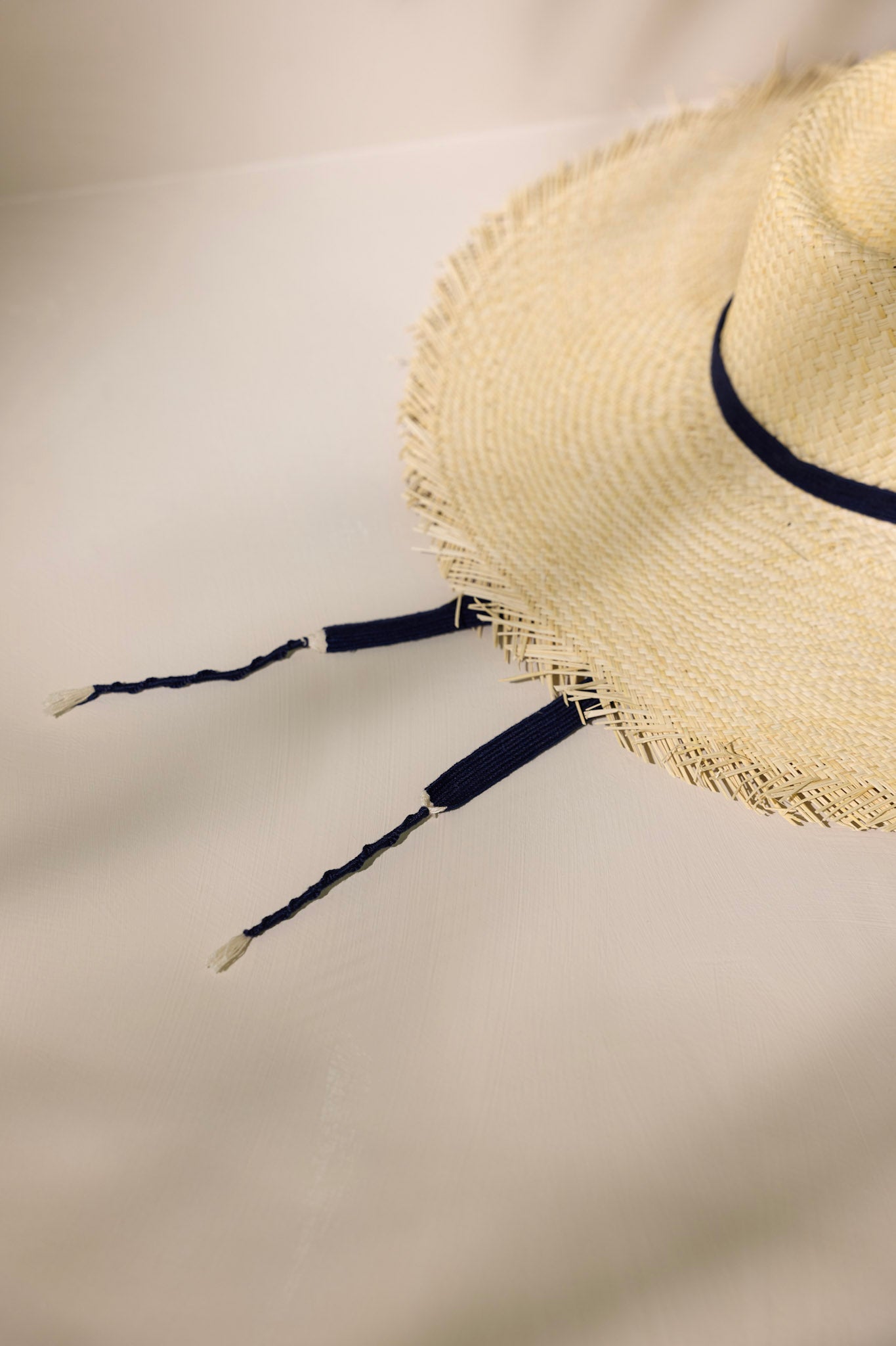 Sunshine Tienda Miriam Wide Brimmed Palm Fringe Hat