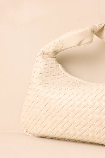 Dream Of The Fleet Oatmilk Woven Handbag