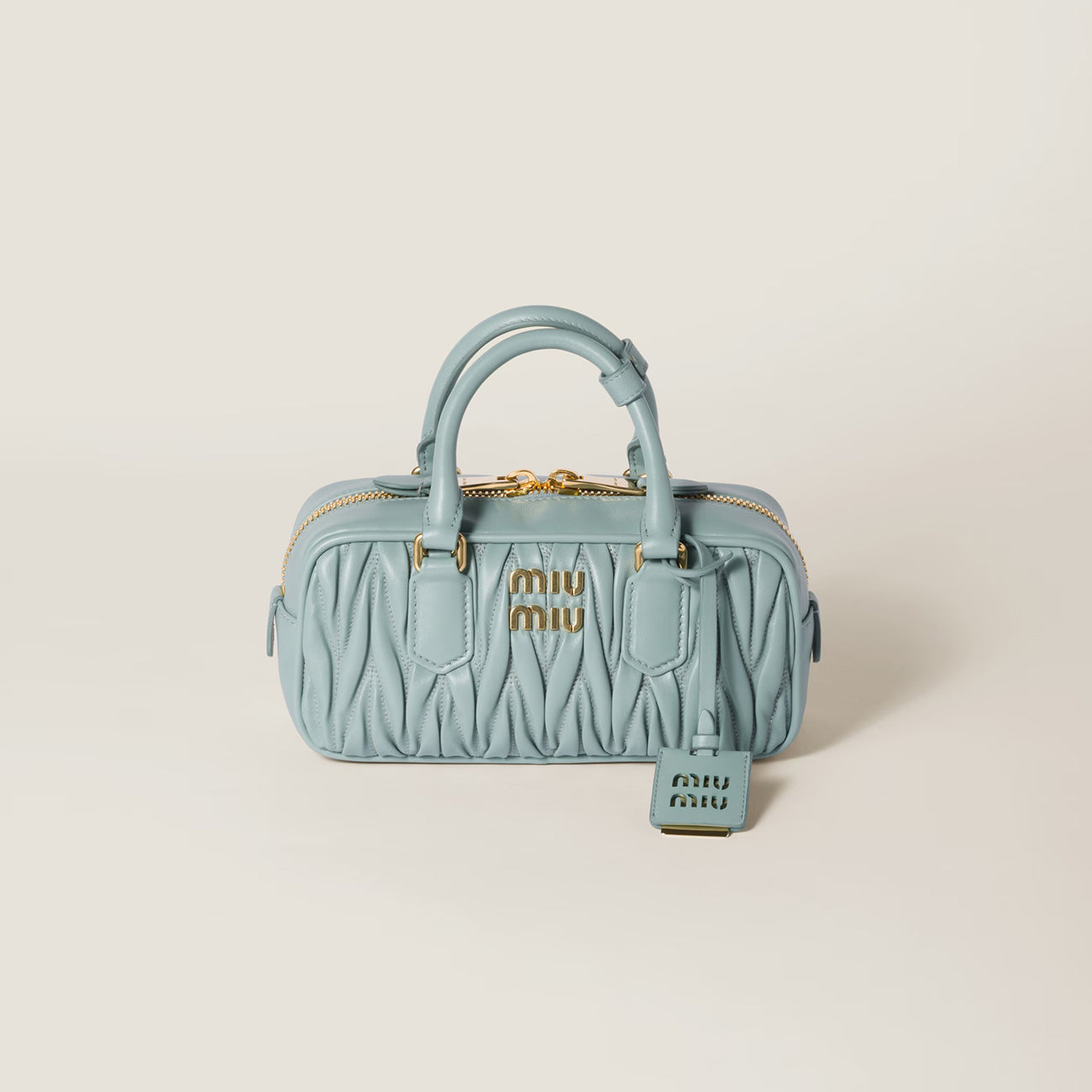 Arcadie matelassé nappa leather bag