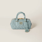 Arcadie matelassé nappa leather bag
