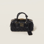 Arcadie matelassé nappa leather bag