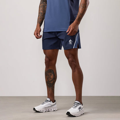 Gym King Flex 2.0 Short - Dark Denim/Faded Indigo