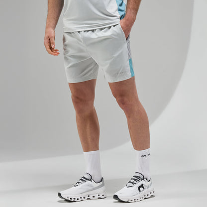 Gym King Focus Woven Short - Light Grey/Urban Grey