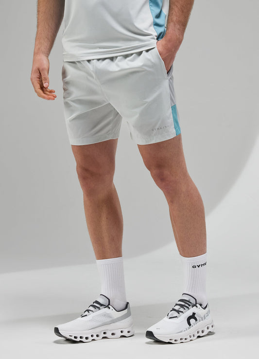 Gym King Focus Woven Short - Light Grey/Urban Grey