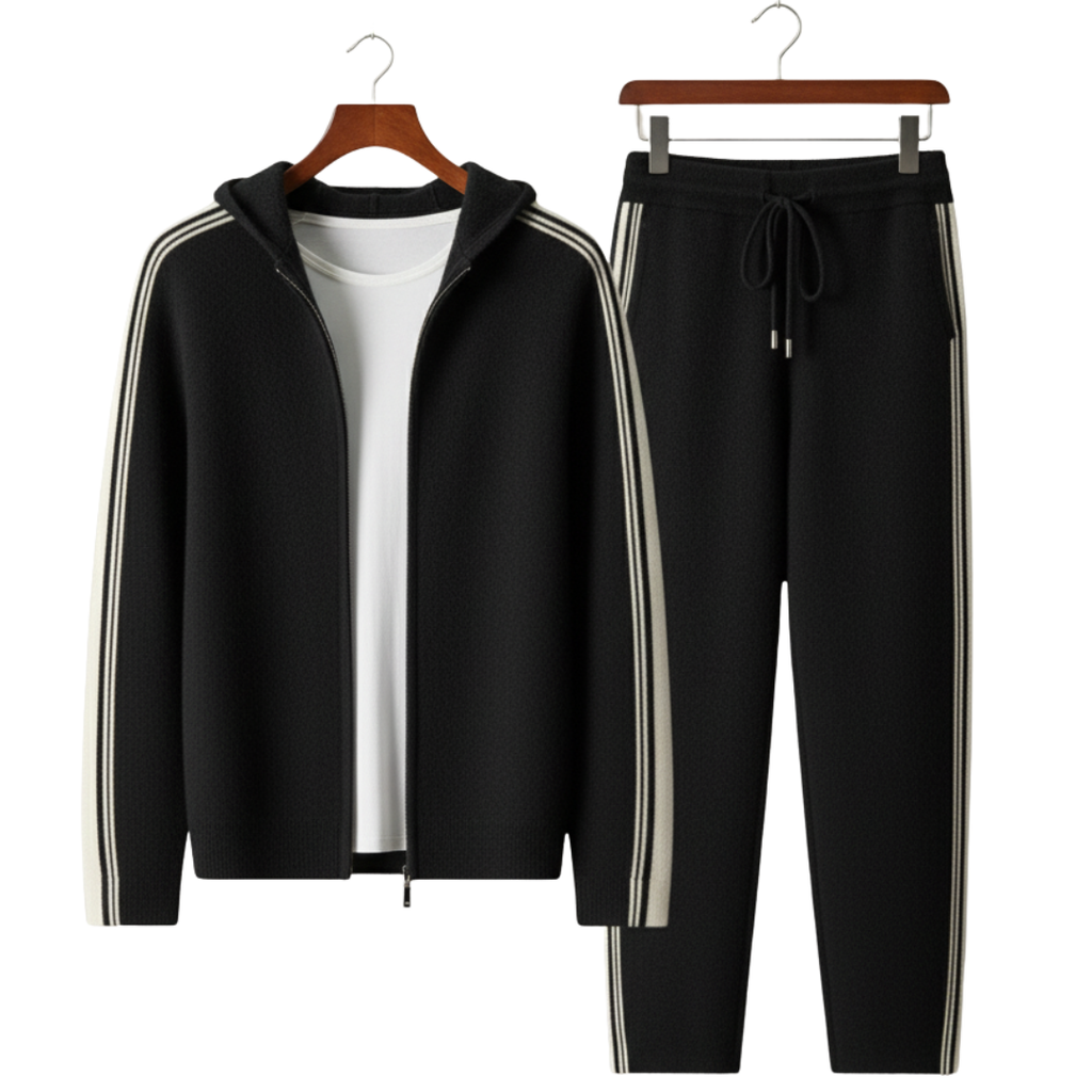 100% CASHMERE DAMIEN TRACKSUIT