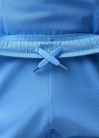 Gym King Pro Jersey Short - Azure Blue