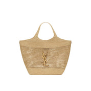 YSL ICARE in raffia