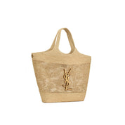 YSL ICARE in raffia