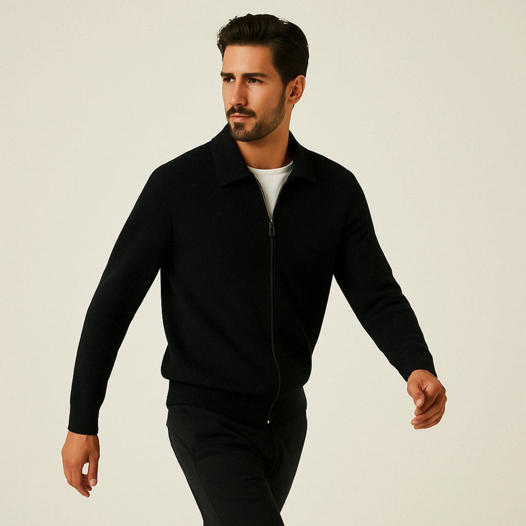 The Oxford Wool Turtleneck Vest