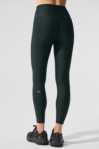 7/8 High-Waist Airlift Legging - Charcoal Green