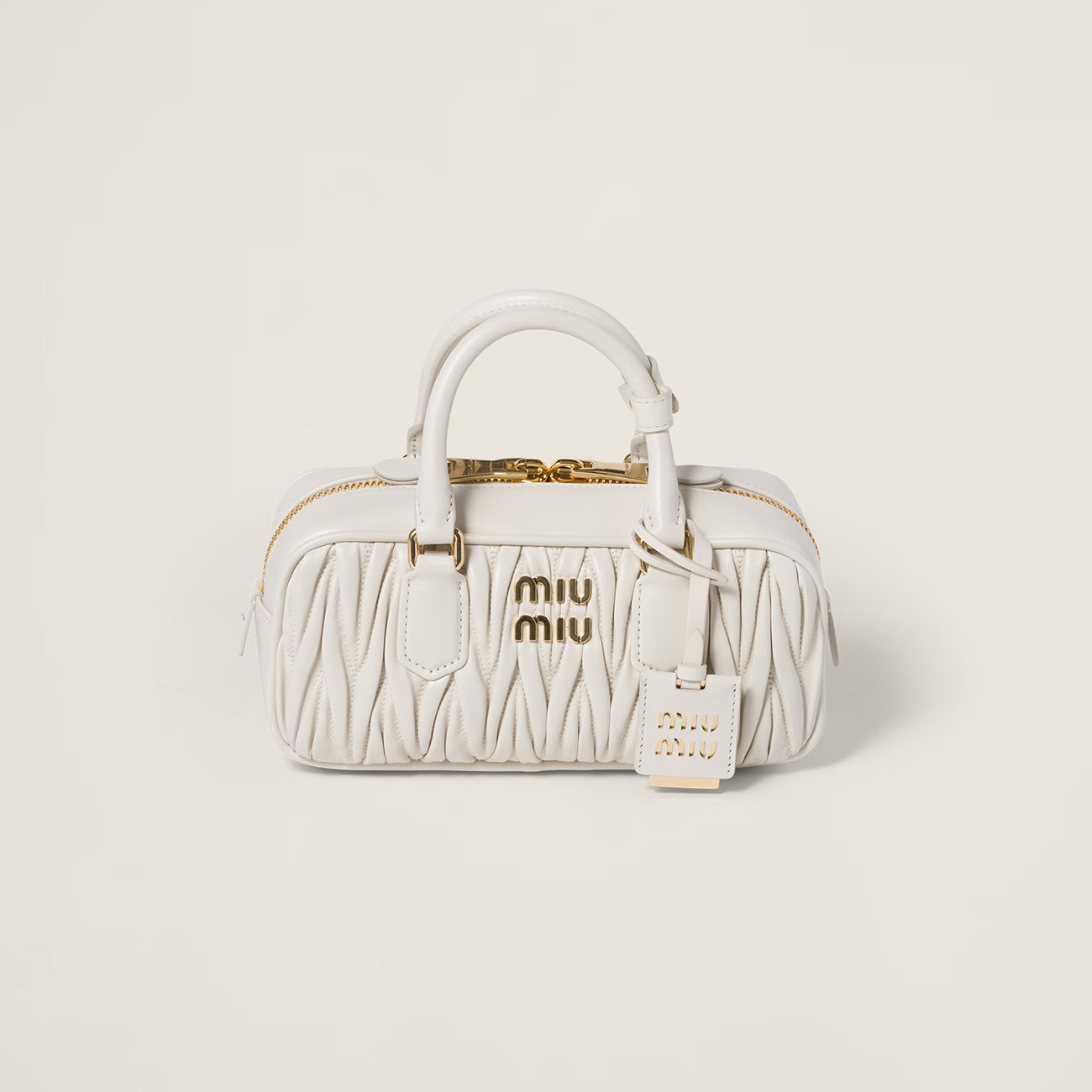 Arcadie matelassé nappa leather bag