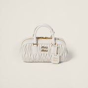 Arcadie matelassé nappa leather bag